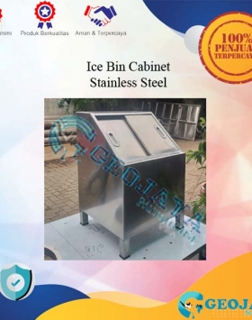 Ice Bin Cabinet Tempat Penyimpanan Es Stainless